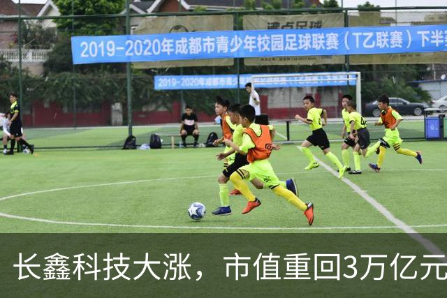 长鑫科技大涨，市值重回3万亿元
